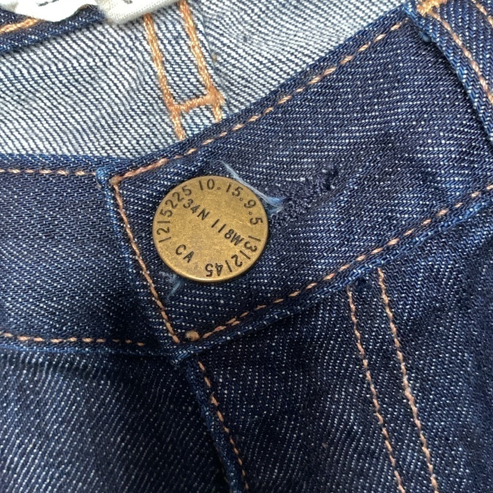 Current/Elliot High Rise Bell Jeans - Picture 7 of 8